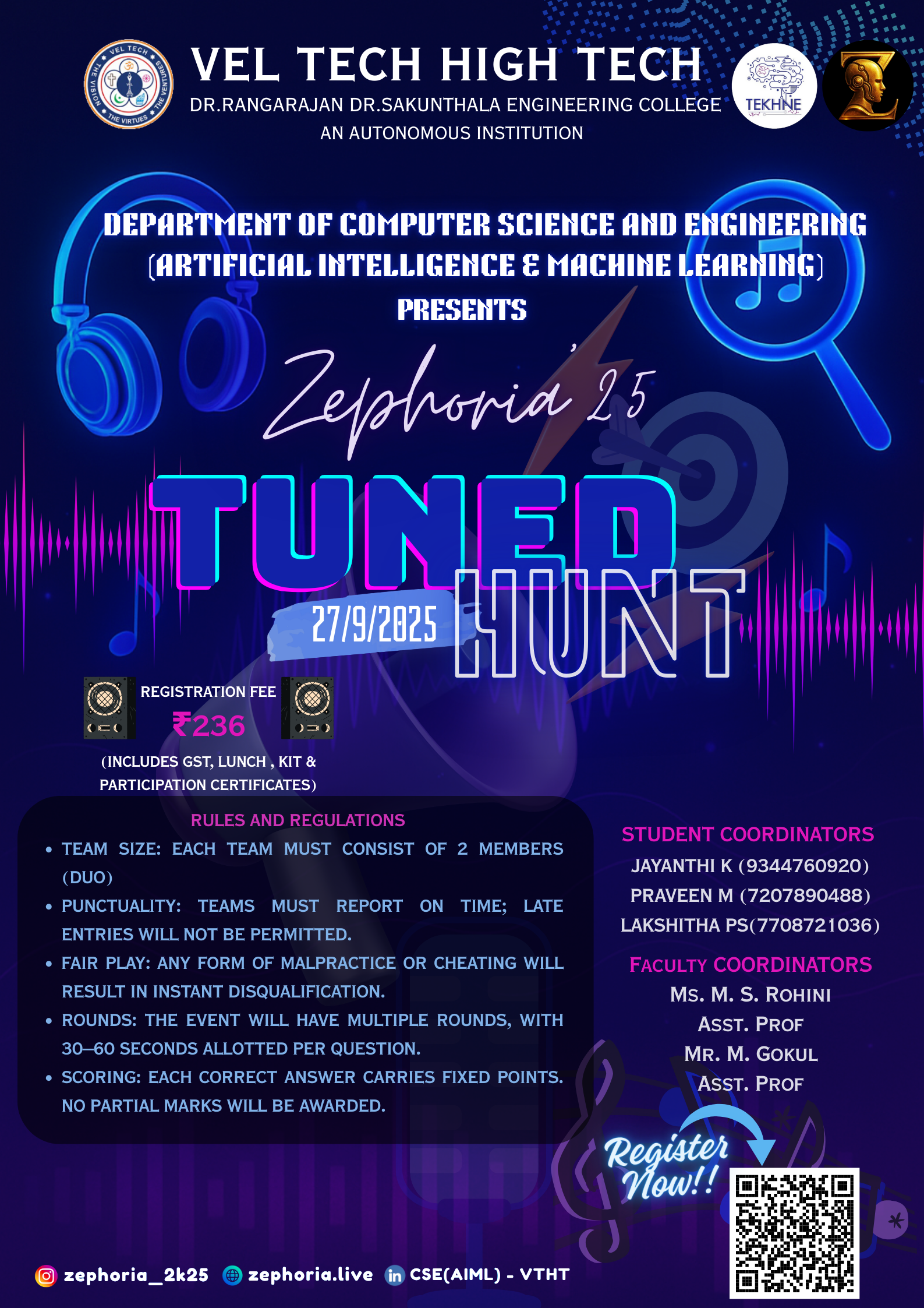 Tuned Hunt Poster